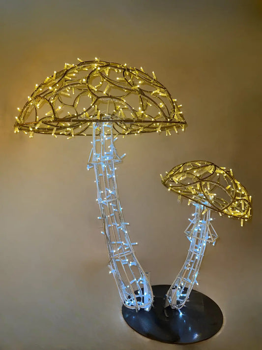 Alganic Light Mushrooms – two grown forms