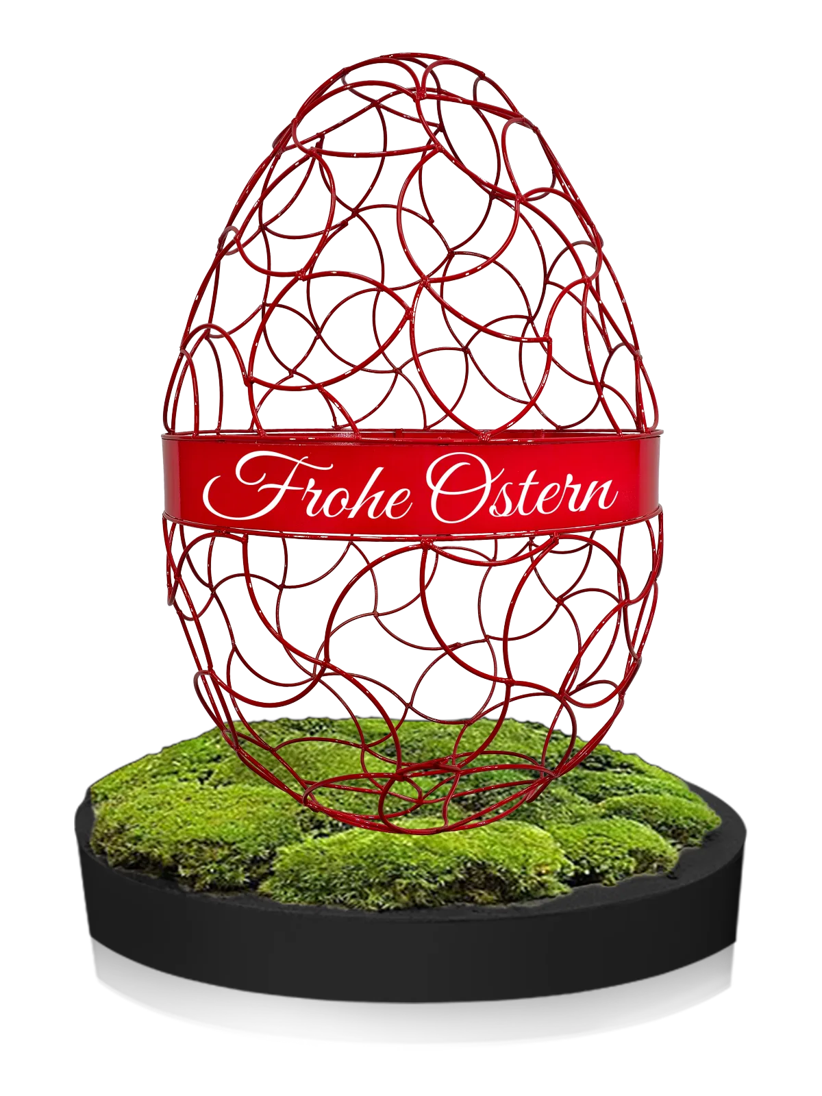 Alganic Osterei mit Grußband