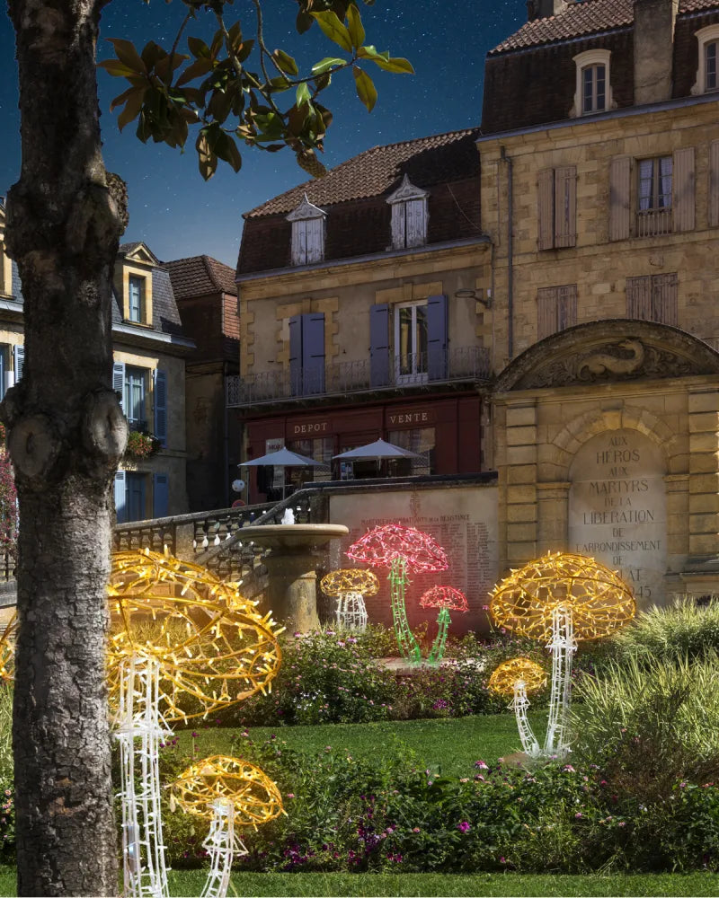 Alganic Light Mushrooms – two grown forms