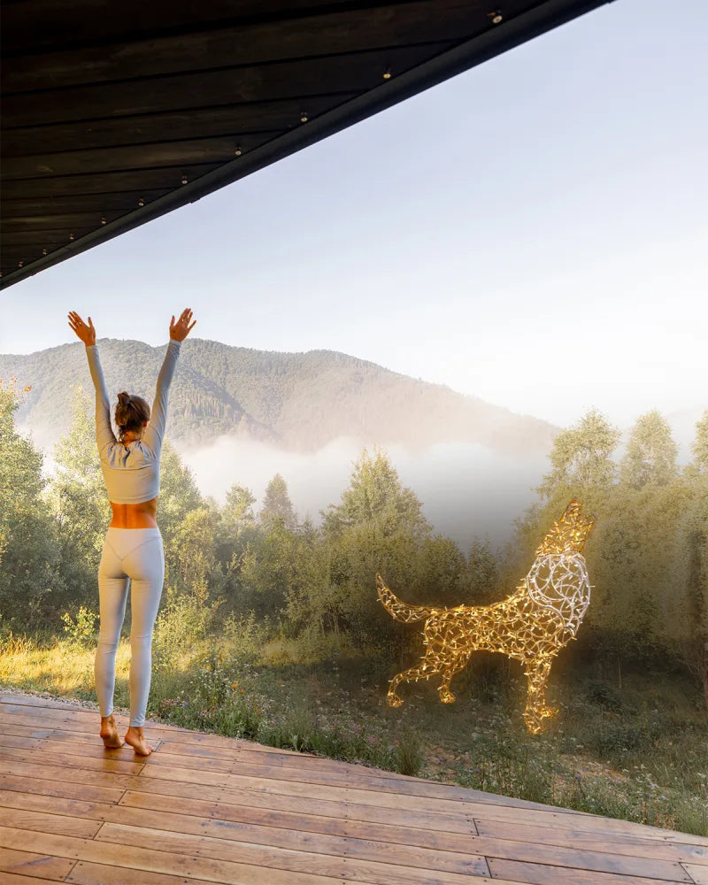 Alganic Wolf – light figure with presence and strength