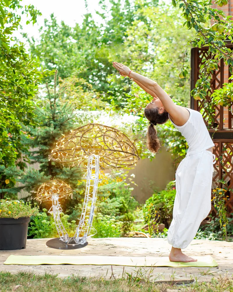 Alganic Light Mushrooms – two grown forms